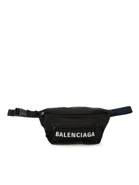 Balenciaga Wheel Belt Bag Explorer Bag Black Nylon